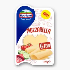 HOCHLAND Branza semitare Mozzarella felii 100g