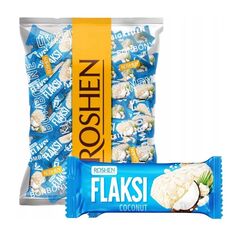 ROSHEN Bomboane FLAKSI cocos 170g