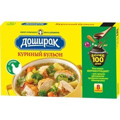 ДОШИРАК  Bulion de pui cu marar/patrun.8*10g