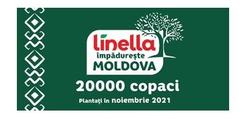 Linella împădurește Moldova cu 20 000 de copaci