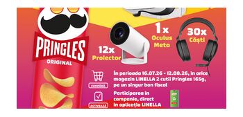 Dă mai departe Pringles și poți câștiga