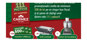 Regulamentul campaniei 111 motive să cumperi Carmez