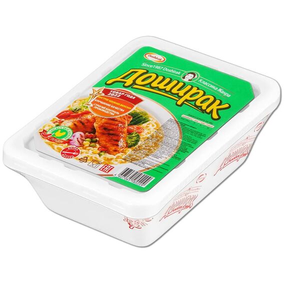 Лапша со вкусом курицы с перцем 90г ДОШИРАК
