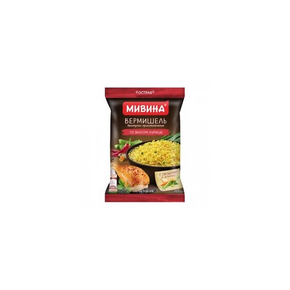 Fidea cu gust de gaina picant 59.2g МИВИНА
