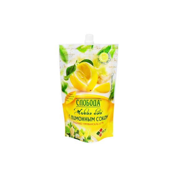 Maioneza cu lamiie 67% 400ml СЛОБОДА