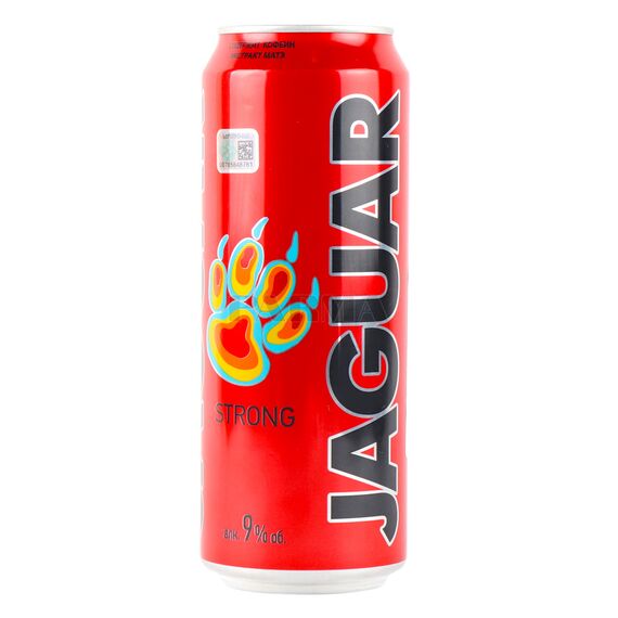 Энергетический Напиток слабоалкогольный, доза 0,45 л JAGUAR STRONG