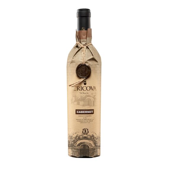 PAPIRUS Vin Cabernet rosu sec 0.75l CRICOVA