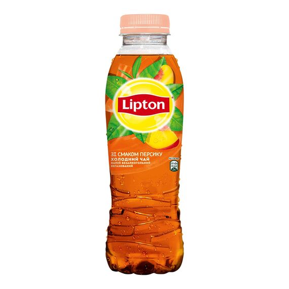 Bautura Ice Tea piersici 0.5l pet LIPTON