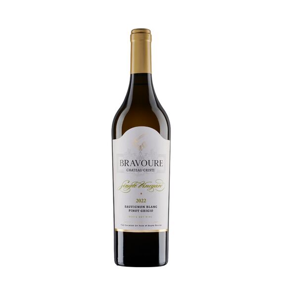 Vin Sauvignon Blanc-Pinot Grigio alb sec 0.75l CHATEAU CRISTI BRAVOURE