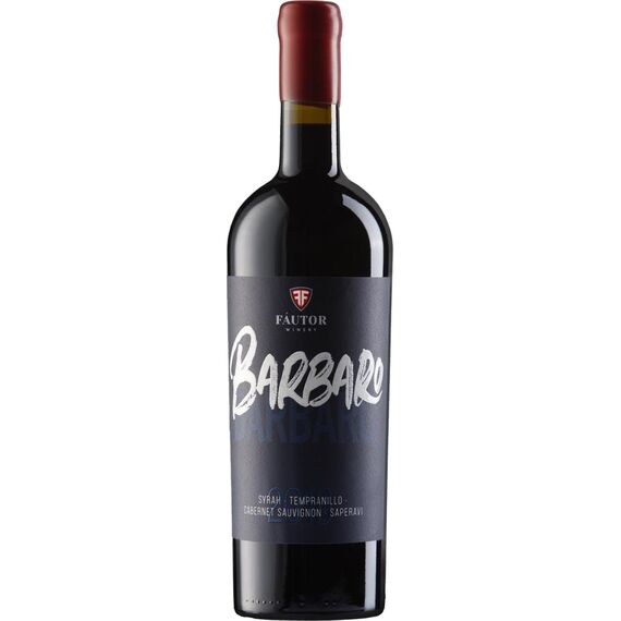 Vin sec rosu Syrah-Tempranillo-Cabernet Sauvignon-Saperavi 0.75 l BARBARO