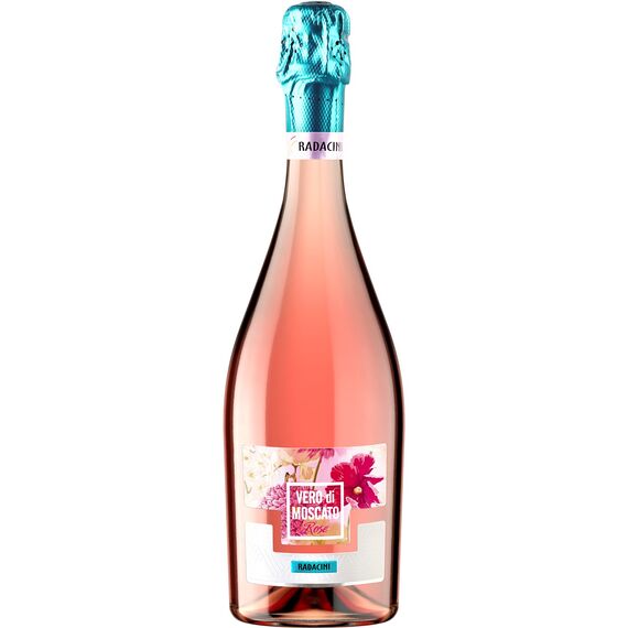 VERO DI MOSCATO Игр. вино розовое сладкое 0.75л RADACINI