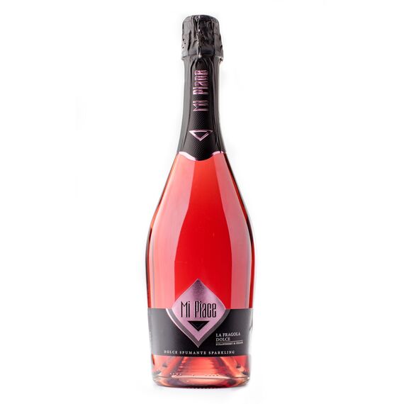 Bautura slab alcoolica La Fragola roze dulce 0.75l MI PIACE