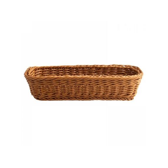 Cos impletit oval 28*10 cm maro CASA MASA