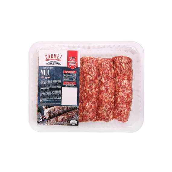 Mici De vita si porc refrigerat caserola 1kg CARMEZ