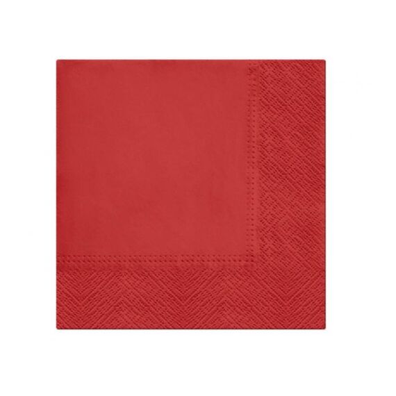 Servetele Colorate Mix 33x33 3str*20buc PAW