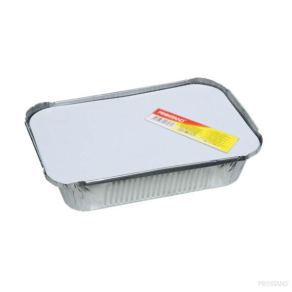 Caserola aluminiu cu capac 3buc 24*14*8cm PROSTAND
