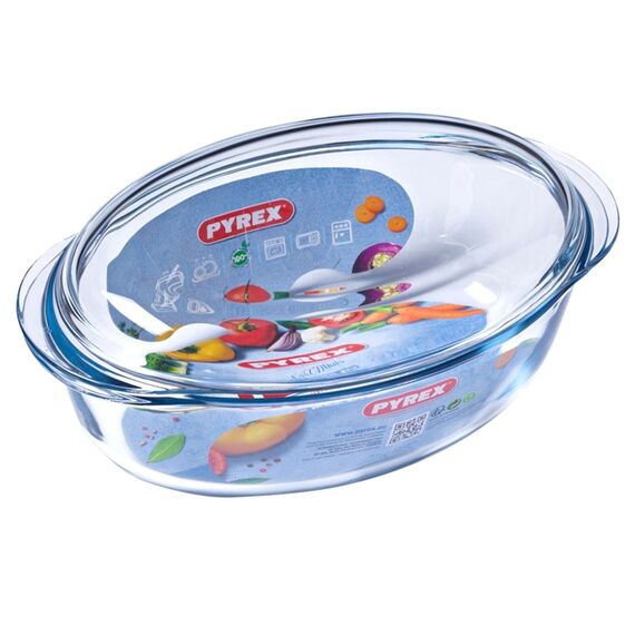 Емкость д/запекания овальная 4л PYREX