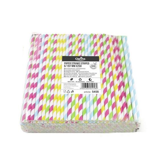 Clarina Paie de hirtie 6*197mm 250buc AKU