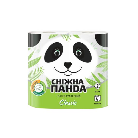 Hartie igienica Classic 2str 4role PANDA