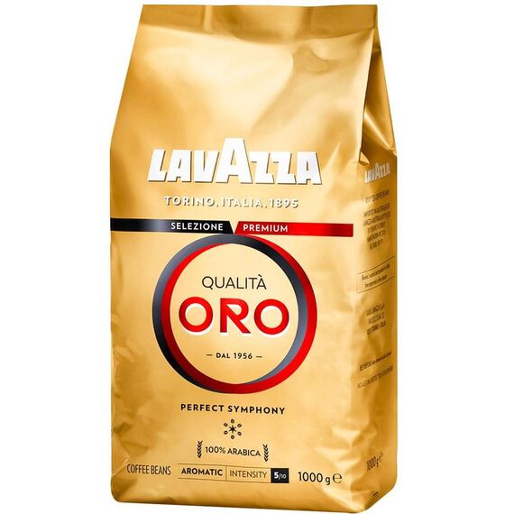 Кофе в зернах Q.ORO 1кг LAVAZZA