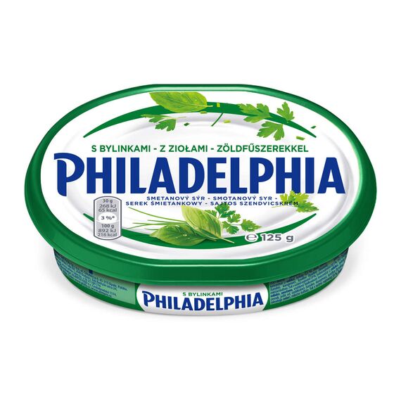 Крем творожный с зеленью 63% 125г PHILADELPHIA
