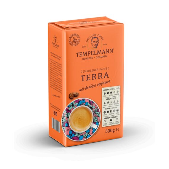 Terra Cafea macinata 500g TEMPELMANN