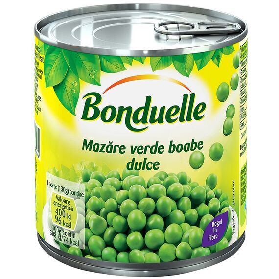 Mazare verde 400g BONDUELLE