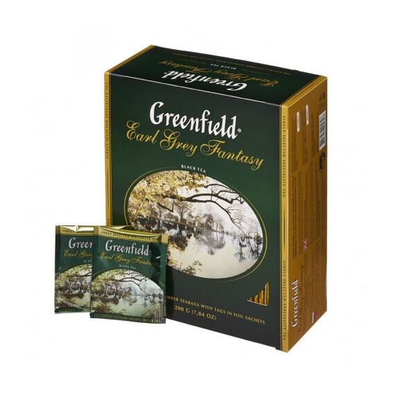 Ceai Earl Grey Fantasy 100p GREENFIELD