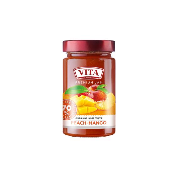 Gem de persici si mango 380g VITA