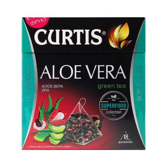 Ceai DOOZ ALOE VERA Green 18pyr CURTIS