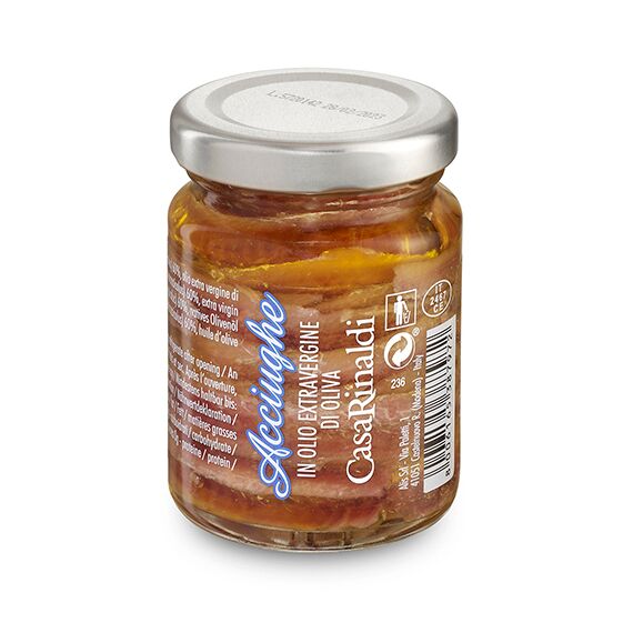 Hamsii in ulei de masline 95g CASA RINALDI