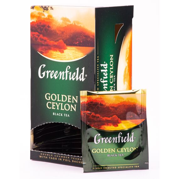 Ceai golden ceylon 25p GREENFIELD
