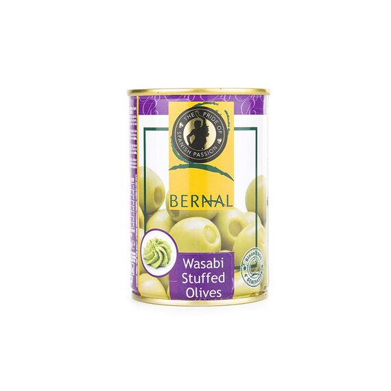 Olive umplute cu wasabi 120g/292g /ten BERNAL