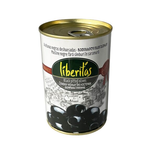 Olive negre f/s (180-220) 425 g LIBERITAS