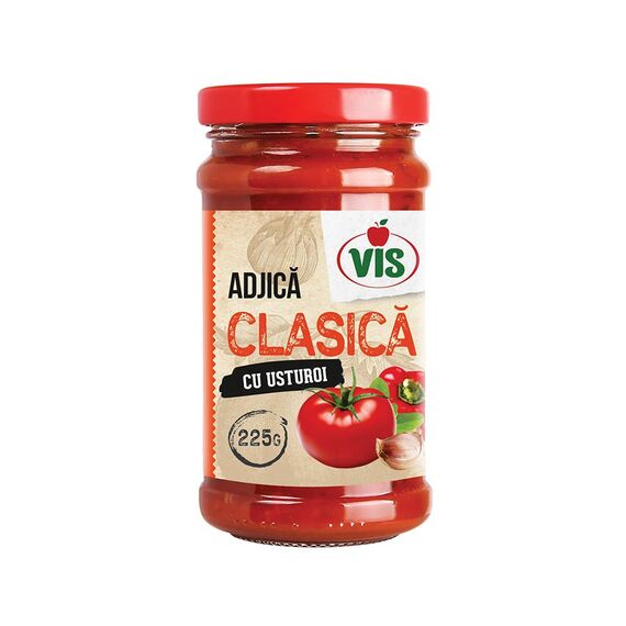Adjica clasica cu usturoi 225g. b/s VIS