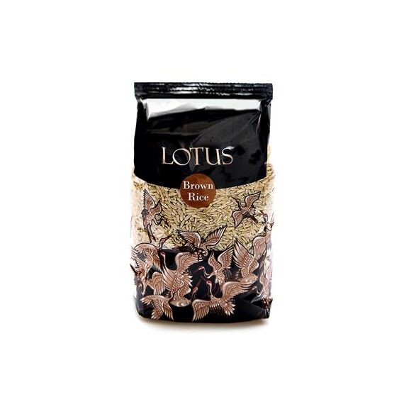 Orez brun bob lung 800g LOTUS