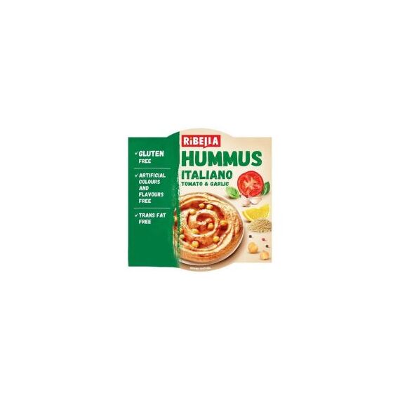 Hummus cu rosii si ustroi 200g RIBELLA