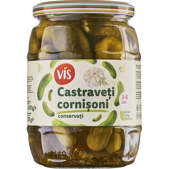 Castraveti cornisori conservati 670g VIS