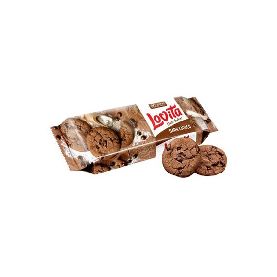 Biscuiti Lovita Classic cu cacao si buc. de glazura 150g ROSHEN