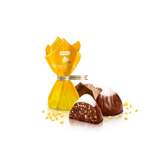Bomboane Mont Blanc ciocolata/susan 1kg ROSHEN