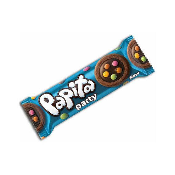 Biscuite bitter cu draje 63g PAPITA PARTY