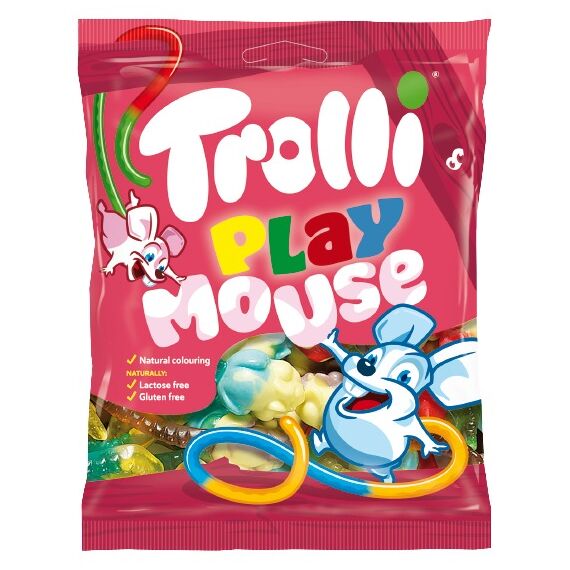 Bomboane gumate Playmouse 100g TROLLI