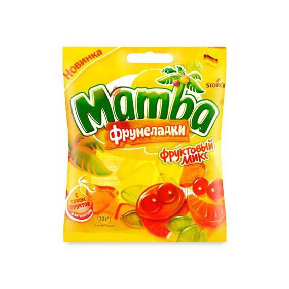 Marmelada mix de fructe 72g MAMBA