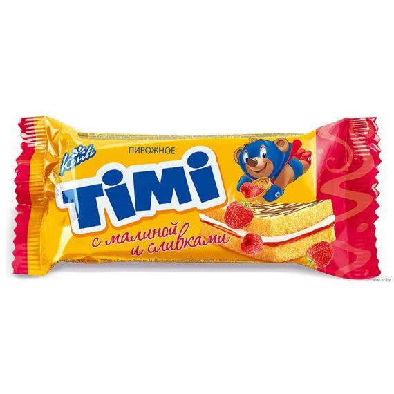 Prajitura TIMI zmeura/frisca 330g KONTI