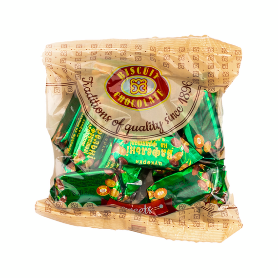 Bomboane cu fructoza  si arahide 200g BISCUIT CHOCOLATE