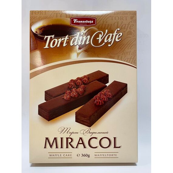 Tort din vafe MIRACOL 360g FRANZELUTA