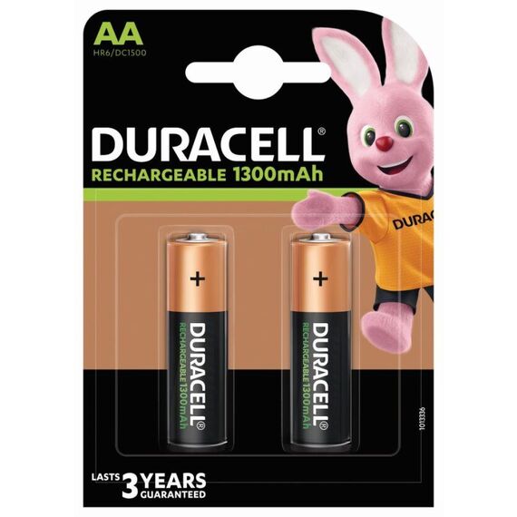 Baterii reincarcabile  AA 1300 MAH 2 K DURACELL