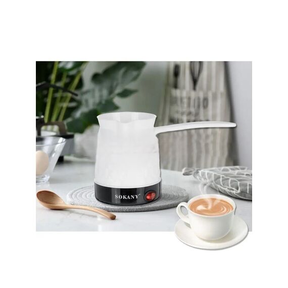 Turca electrica Otel inoxidabil/Plastic 600W 500ml SOKANY