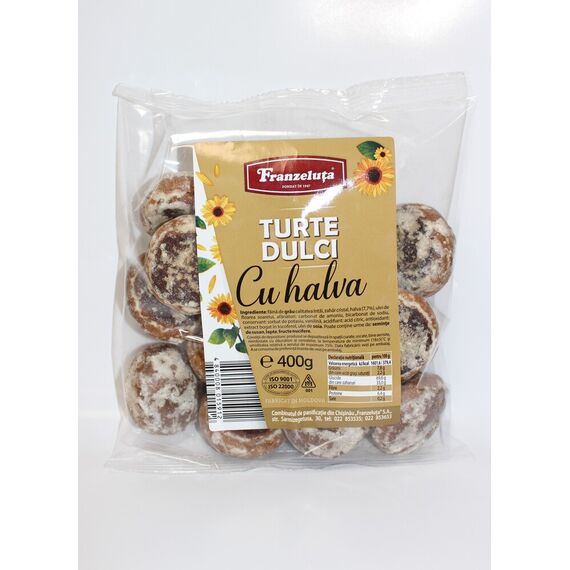 Turte dulci cu halva 400g FRANZELUTA