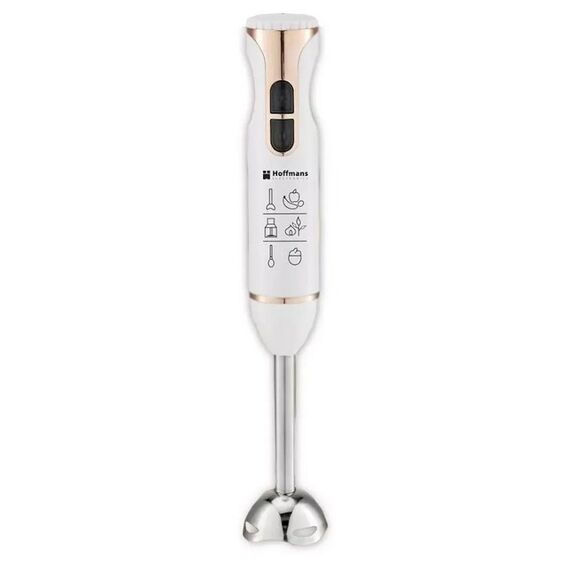 Blender de mina Otel inoxidabil/Plastic 800W Alb HOFFMANS